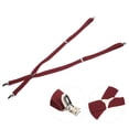 thumbnail image 4 of Bretelles pour Hommes, Bretelles Réglables Dos Sûr Durable Robuste Bretelles Réglables Solides Clip Droit Bretelles Habillées pour Ceinture, 4 of 8