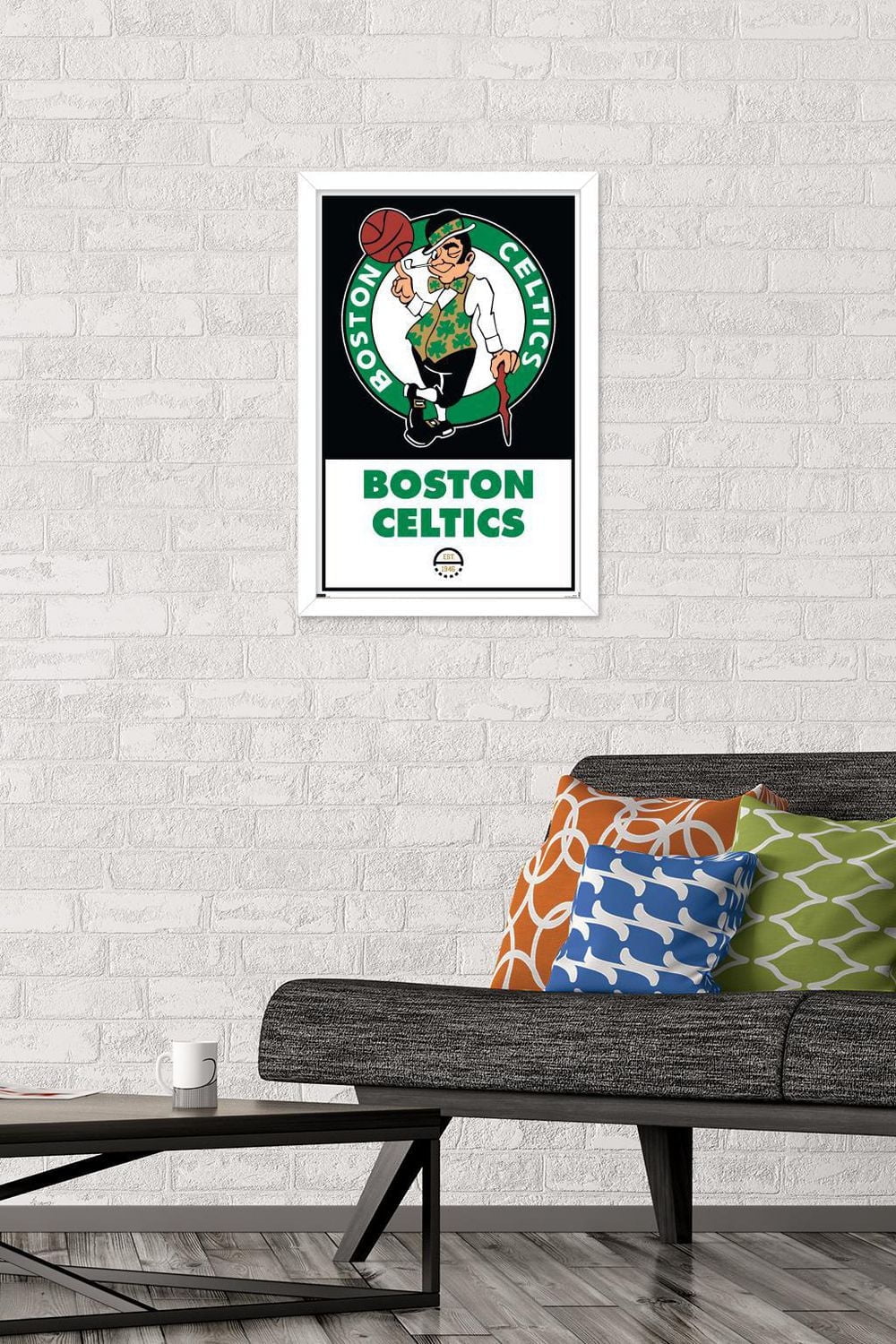 NBA Boston Celtics - Logo 21 Wall Poster, 14.725" x 22.375"