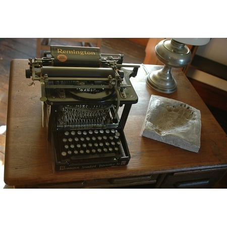 - Canvas Print Typewriter Antique Remington Stretched Canvas 10 x 14