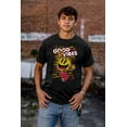 thumbnail image 5 of PACMAN Game Good Vibes Graffiti Men's Graphic T Shirt Tees Brisco Brands S, 5 of 6