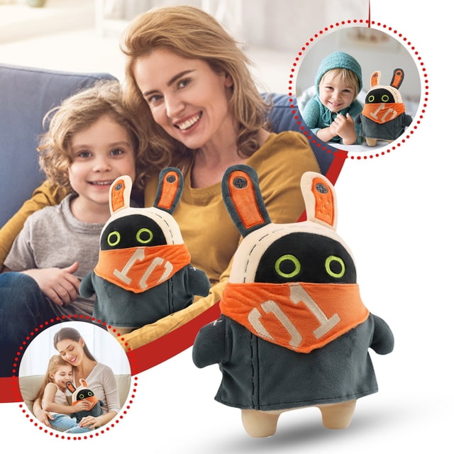 El mejor regalo, peluche, decoraciones de Halloween, figura de peluche Zenless Zone Zero Els Bangboo de 11.8 pulgadas, juguete de peluche de anime, accesorios de cosplay, muñecas de peluche Bangboo