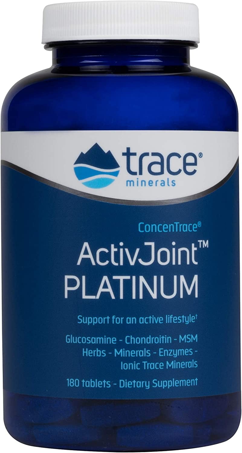 Trace Minerals Activ Joint Platinum Glucosamine, Chondroitin, MSM