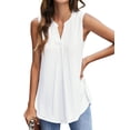thumbnail image 3 of Fantaslook Womens Tank Tops V Neck Sleeveless Summer Shirts Loose Casual Tops Blouse, 3 of 9