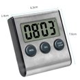thumbnail image 5 of Kitchen Timer, Digital Kitchen Timer, Loud Alarm Stainless Steel Timer for Kitchen Cooking, Baking, 5 of 5
