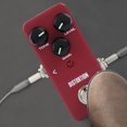 thumbnail image 2 of Efector De Guitarra Eléctrica, Pedal De Efecto De Guitarra Rojo, Adaptador De CA Para Guitarras Eléctricas De Instrumentos Cergrey Distortion Guitar Effector, 2 of 8