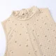 thumbnail image 2 of Costme-mono Sexy ajustado con cuello redondo para Mujer, Ropa sin mangas, Bodycon, mamelucos Sexy con cuentas, Verano, 2 of 5