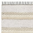 thumbnail image 5 of SAFAVIEH Boston Annandale Striped Textured Cotton Area Rug, Ivory/Beige, 8' x 10', 5 of 7