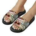thumbnail image 5 of GZHJMY Stylish Slides for Women Men, Driving Cat Funny Soft Flexible Slip-on Sandals Slippers, 5 of 7