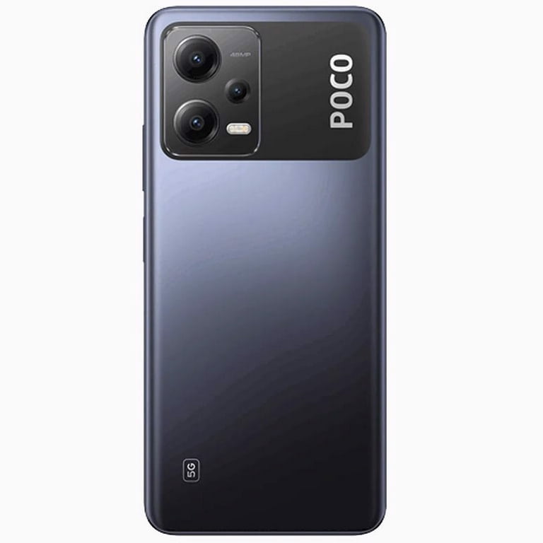 Xiaomi Poco X5 Dual-SIM 128GB ROM + 6GB RAM (Only GSM | No CDMA) Factory  Unlocked 5G Smartphone (Black) - International Version