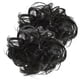 thumbnail image 2 of 2Pcs Black Curly Claw Clip Hair Bun Pieces for Women Premium Fiber Messy Hair Extensions, 2 of 2