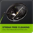 thumbnail image 6 of Greenworks 5210902 15" Extension Included Surface Cleaner, Green, 6 of 8