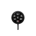 thumbnail image 3 of Marine Speaker And Amp Combo Of 2x Rockford Fosgate RM0652 6.5" Marine Audio Speakers Bundle With a 300-Watt 2-Channel Boosted Rail Amplifier W/ Bluetooth preamp controller + 50Ft Speaker Wire (Black), 3 of 4