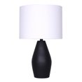 thumbnail image 1 of L2 Lighting Lampe de Table Noire Mate 24"H Simone, 1 of 1