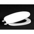 thumbnail image 2 of Centoco 200-001 Round Plastic Toilet Seat, Residential and Light Weight Commercial, White, 2 of 4