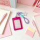 thumbnail image 4 of Card Holders With Star Glamour ID Badge Holders Cute 3 Inch Photo Card Case For Students, 4 of 6
