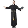 thumbnail image 2 of Adult Halloween Priest Robe Costume For Party Role Play, Cosplay Events, Stage Performances, Themed Gatherings And Dress Up For Halloween Parties, Costume Events, Photos And Cosplay, 2 of 6