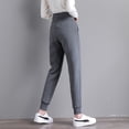 thumbnail image 6 of Gseagtia Winter tracksuit pants with cashmere cashmere pants, padded and lengthened（gray）, 6 of 6