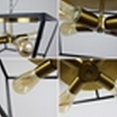 thumbnail image 3 of CHLOE Lighting Farmhouse-Style Two-Toned 4 Light Ceiling Flush Fixture 18" Wide, 3 of 4