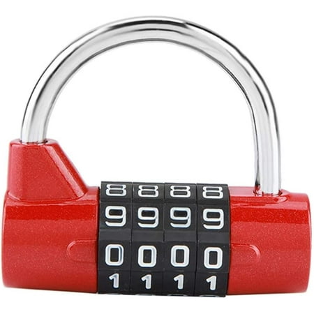 Lepai 5 Digit Combination Padlock, Gym Padlock, Can be Reset