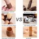 thumbnail image 3 of 20 Pcs Chair Caps Feet Pads Brown Silicone Chair Leg Protector Feet Anti Scratches Feet Pads with Felt Pads Chair Cap Avoid Noise30-45mm, 3 of 5
