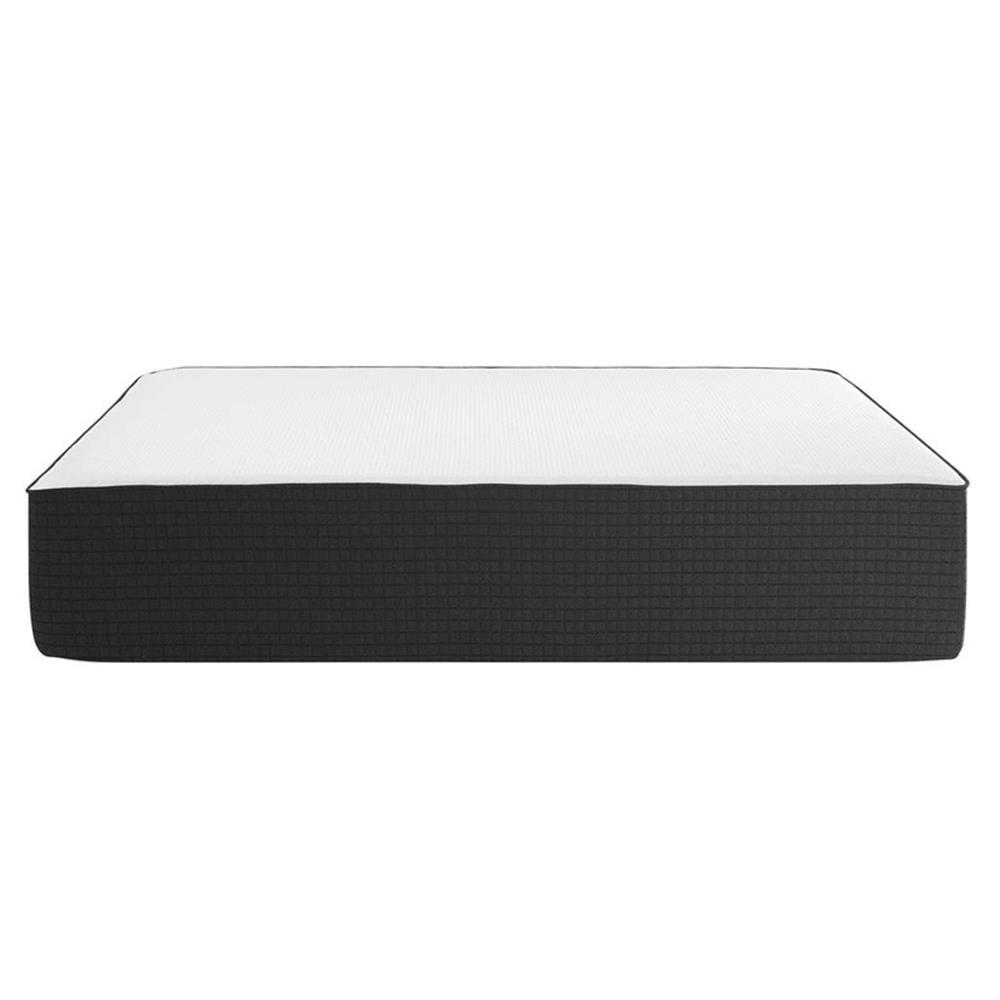 Bowery Hill Contemporary 16" Memory Foam Queen Mattress in White