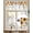 Blue, variant on Scarecrows Pumpkins Thanksgiving Fall Kitchen Valances for Windows Farmhouse Autumn Leaves Valance Curtains for Kitchen /Living Room/Bedroom/ Bathroom Decor, 54"x18 " ,Rod Pocket 1 Panel,