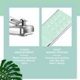 thumbnail image 5 of 7pcs Stainless Steel Manicure Set, Professional Nail Clippers & Dead Skin Shears Kit, Complete Manicure Pedicure Tools with Storage Box, Sharp Grooming Kit for Home and Salon Use, 3*4in, Green, 5 of 9