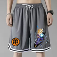 thumbnail image 3 of Pantalones cortos con estampado de Anime Dragon Ball, cómodos, transpirables, para correr, Goku, Torankusu, Son Gohan, pantalones deportivos de secado rápido para playa, 3 of 5