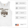thumbnail image 6 of Ford Bronco Wild and Untamed Since 1966 Tank Top Vintage Off-Road 4x4 Adventure Retro Truck Licensed Men's Top, 6 of 7