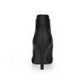 thumbnail image 3 of Unique Bargains Women's Pointed Toe Stiletto Heel Chelsea Boots, 3 of 8