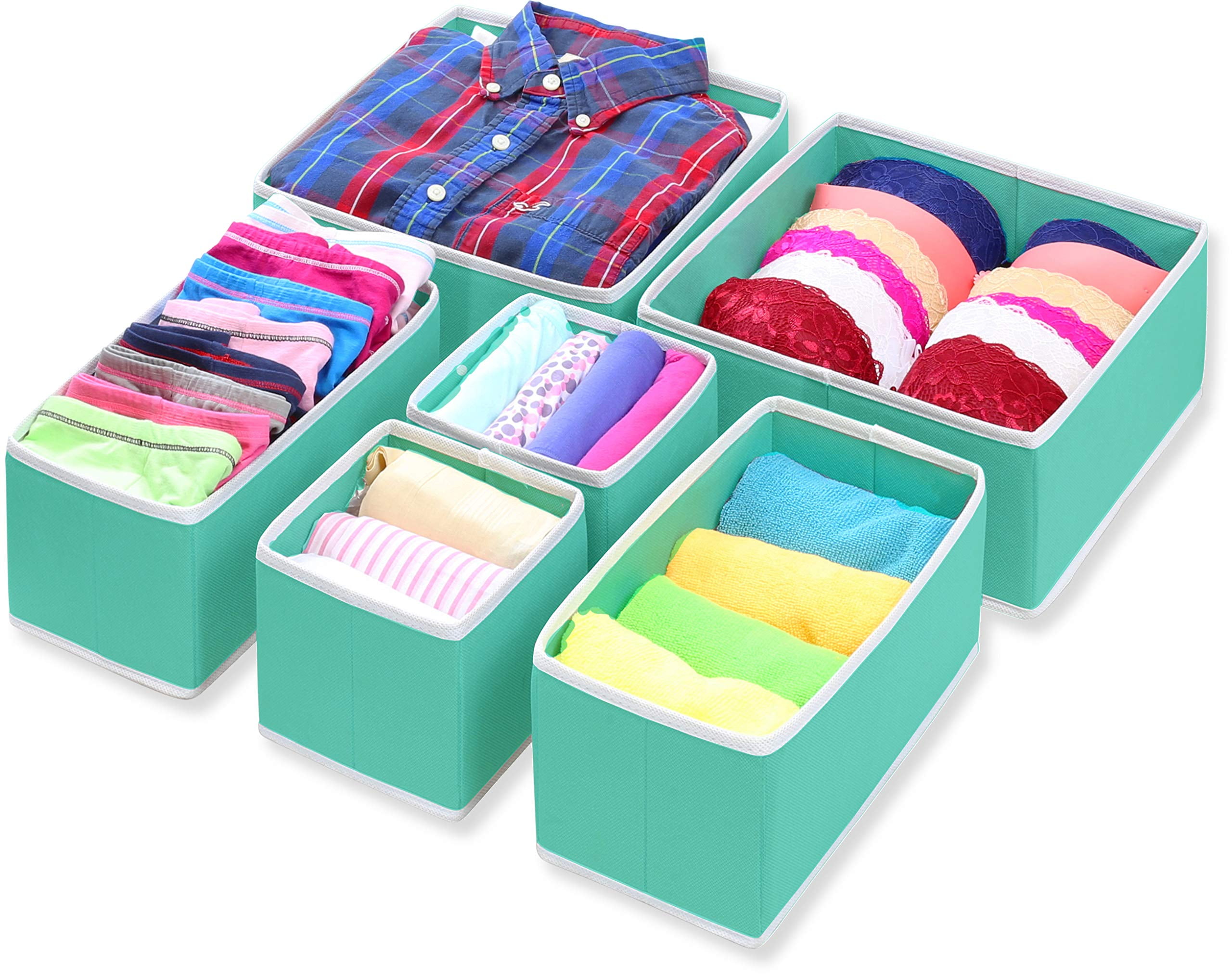 Modulyss Underwear Storage Box Foldable Closet Drawer Organizer Multi  Compartment at Rs 200/piece, Wardrobe Organiser in Surat