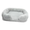 thumbnail image 4 of Cama para gatos Strade Fareast Limited con calentamiento automático suave Gris claro M, 4 of 8