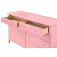 thumbnail image 4 of Glory Furniture Hammond 8 Drawer Dresser in Pink, 4 of 5
