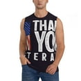 thumbnail image 6 of Daiia Veterans Day2 Printed Men's Tank Tops,Casual Soft Sleeveless Gym Muscle Shirts Bodybuilding Tee-Small, 6 of 8