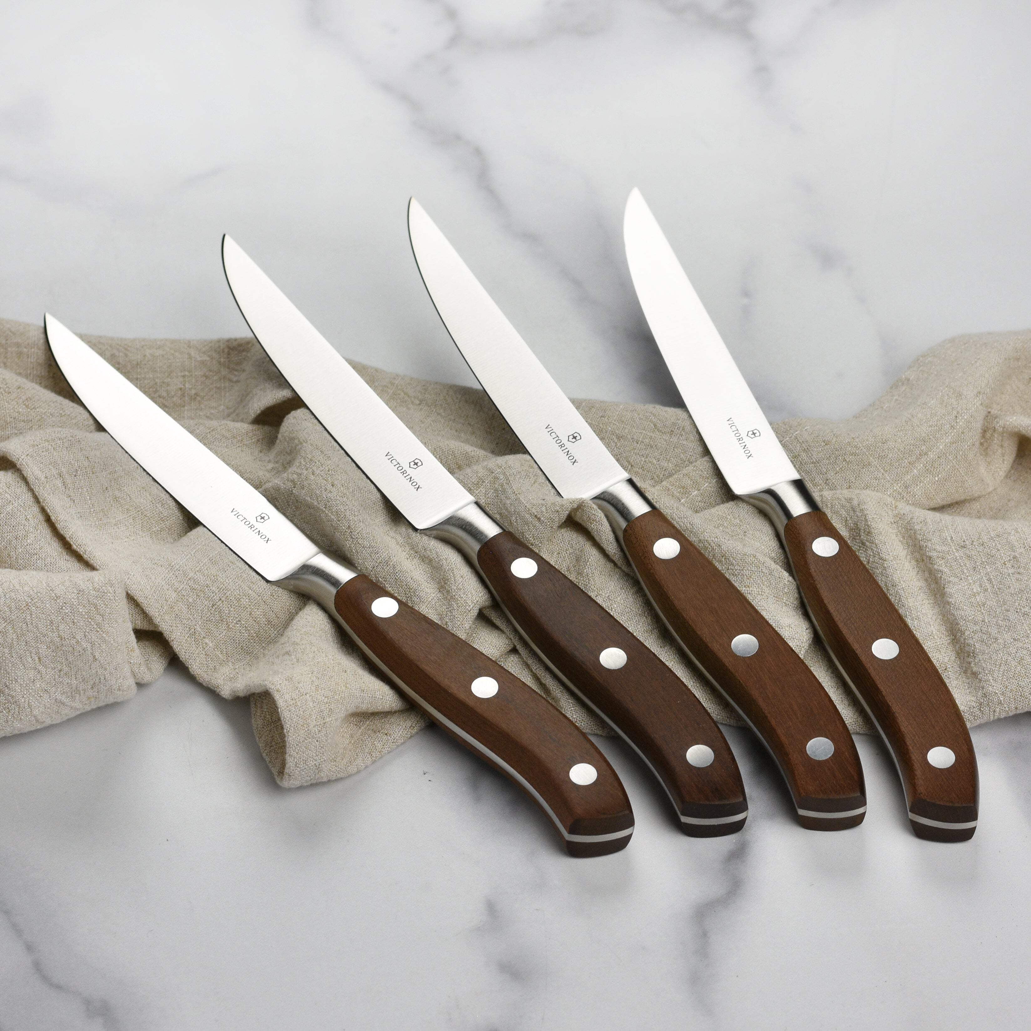 Victorinox Grand Maitre Wood 4 Piece Steak Knife Set