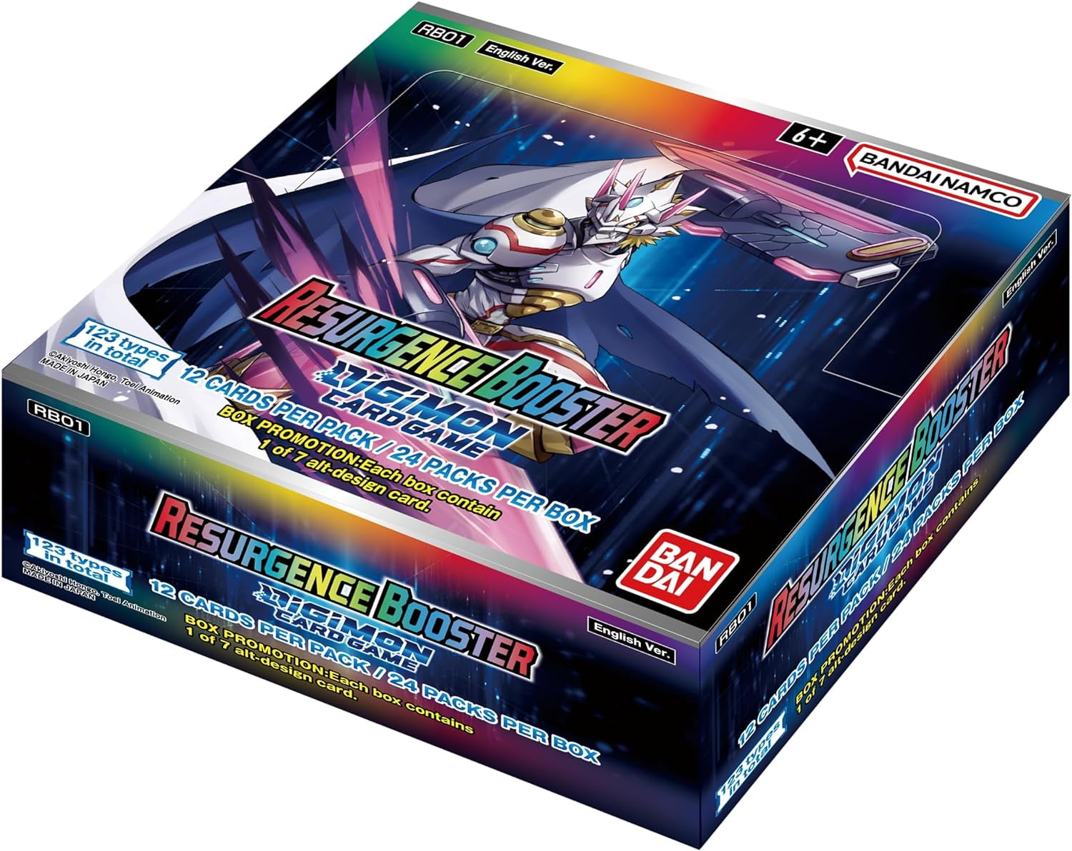 digimon liberator booster box Digimon Card Game: Double Diamond Booster Pack – Maziply Toys main image 1