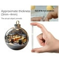 thumbnail image 3 of Rapeiae Natural Wonders Series Christmas Ball Flat Acrylic Pendant, 3 of 5
