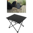 thumbnail image 4 of Camping Side Table, Easy Cleaning Stable Easy Installation Aluminum Alloy Folding Camping Table  For Outdoor For Cooking, 4 of 8