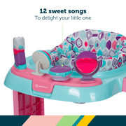 Safety 1st Ready, Set, Walk! DX Developmental Baby Walker with Wheels, Pink