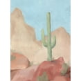 thumbnail image 2 of Green, Jacob 19x24 White Modern Wood Framed Museum Art Print Titled - Sunny Saguaro III, 2 of 4