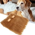 thumbnail image 1 of Fluff   Fancy Dress Up ,  Mane , for Dogs Pets Light Brown L, 1 of 8