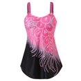 thumbnail image 1 of HAWEE Women Plus Size Bathing Suits Two Piece Tummy Control Swimsuit Tankini Swimwear Tank Top with Shorts(S-5XL), 1 of 4