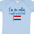 thumbnail image 4 of Inktastic So Cute Dutch Boys or Girls Baby Bodysuit, 4 of 5