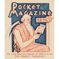 thumbnail image 2 of A.W.B. Lincoln 20x23 Black Ornate Framed Double Matted Museum Art Print Titled: Pocket Magazine (1896), 2 of 5