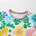 thumbnail image 4 of Babcutegg Summer Kids Short Shirt Dresses for Little Girls Skirts New Printed Round Neck Cotton Knitted Dress Multicolor Size 4Y, 4 of 6