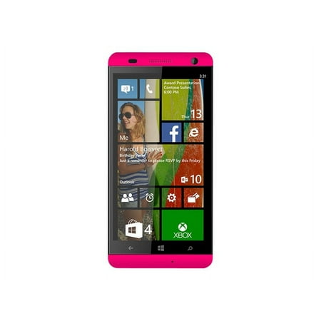 BLU Win HD - 4G smartphone - dual-SIM - RAM 1 GB / Internal Memory 8 GB - microSD slot - 5" - 1280 x 720 pixels - rear camera 8 MP - front camera 2 MP - pink