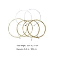 thumbnail image 3 of UPOUART 6Pack Acoustic Guitar String Set Replacement for Musicians with Black Color, 3 of 8