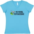 thumbnail image 3 of Inktastic Memphis, Tennessee- Mockingbird Women's V-Neck T-Shirt, 3 of 5
