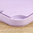 thumbnail image 4 of Shisuyan Women Simple Design Portable Facial Makeup Mirror Compact Foldable Desktop Cosmetic Makeup Mirror (Light Purple), 4 of 8