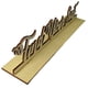 thumbnail image 2 of Decoración de la mesa de la boda Decoraciones de madera Tabletop artesanía linda Exquisitos Adornos prácticos para la recepción de cumpleaños Uso de la fiesta 2 juegos Methold HA028272-00, 2 of 7